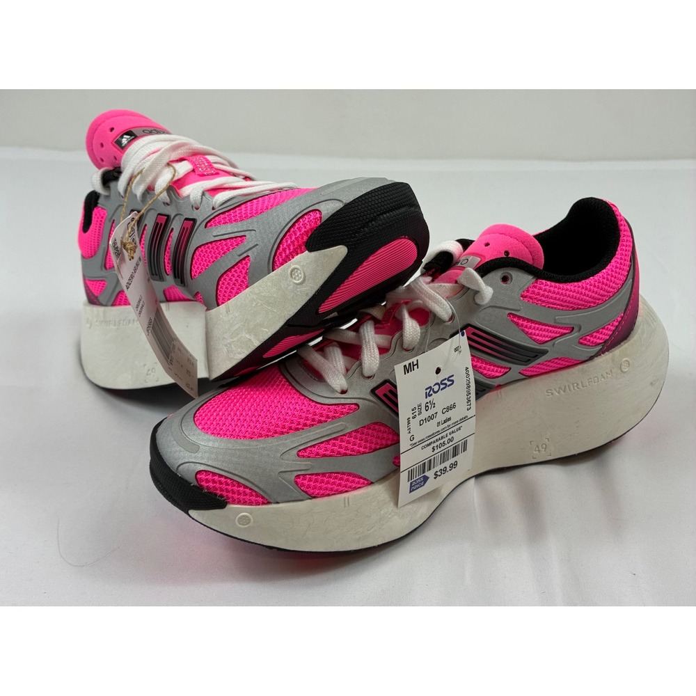 Adidas Adizero Aruku W Women 6.5 Pink Silver JP5568 NWT Running Shoes